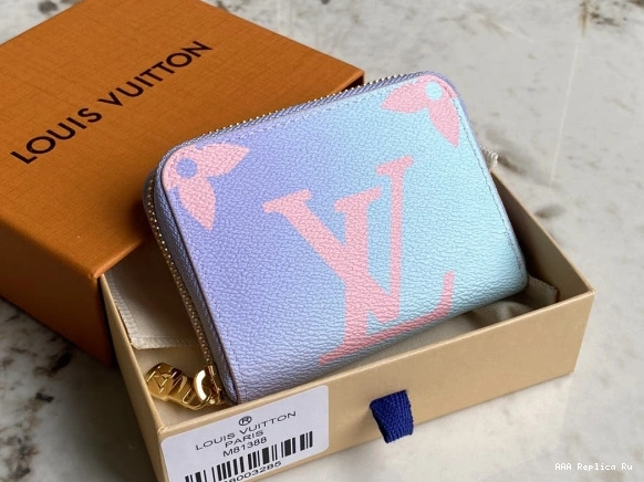 AAA Pruses Bags LOUIS COIN VUITTON ZIPPY PURSE 0724